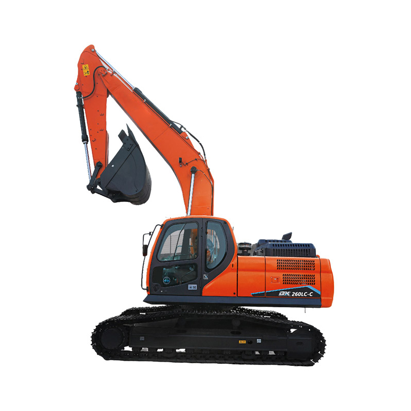 Крупный план экскаватора DX260LC-C